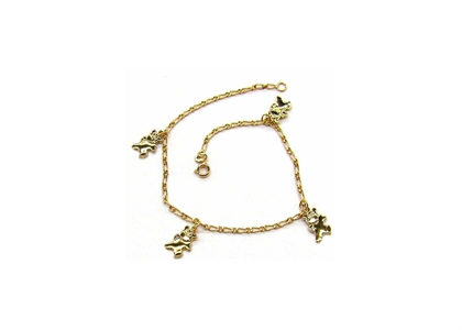 Gold Plated | Charm Anklets